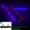 Lumières de scène activées par le son BigDipper, lumière laser couleur RGBP à 4 lentilles 100 multi-motifs pour la soirée Disco DJ B102RGB/4